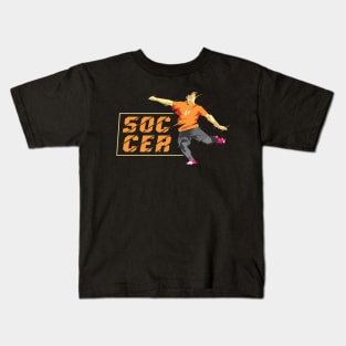 Soccer Player Kids T-Shirt